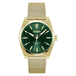 Relógio Homem Aço Malha Milanesa #ARK