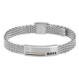 Pulseira Homem Malha Aço ALEN
