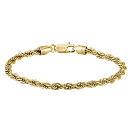 Pulseira Homem Aço Dourado MYLES