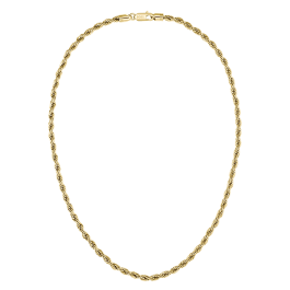 Colar Homem Aço Dourado MYLES