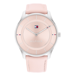 Relógio Mulher Aço e Silicone Rosa