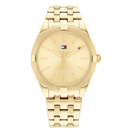 Relógio Mulher Aço IP Dourado