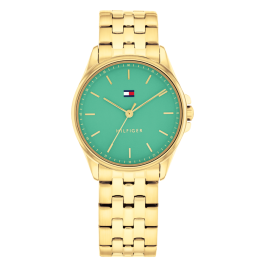 Relógio Mulher Aço IP Dourado