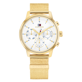 Relógio Mulher Multifunções Aço IP