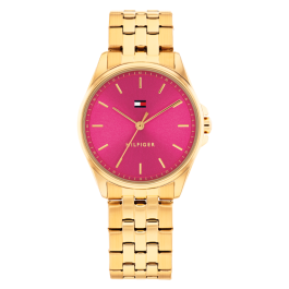 Relógio Mulher Aço IP Dourado