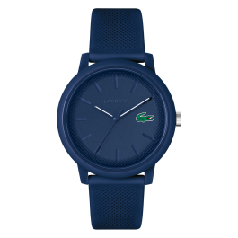 Relógio L.12.12 Azul Silicone