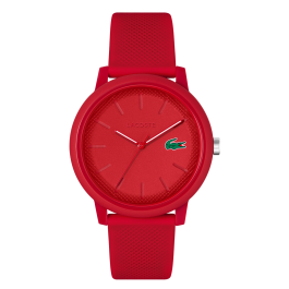 Relógio L.12.12 Vermelho Silicone