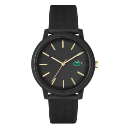 Relógio L.12.12 Preto Dourado