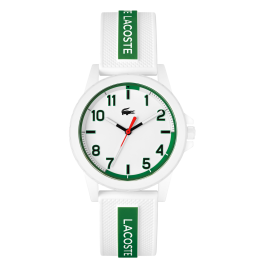 Relógio Rider Branco Verde Silicone