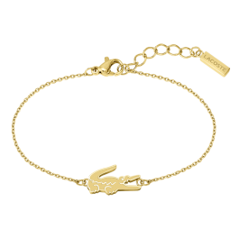Pulseira Mulher aço dourado CROCODILE
