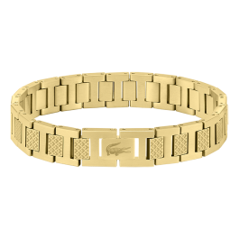 Pulseira Homem aço dourado METROPOLE