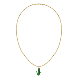 Colar Homem malha aço dourado ARTHOR