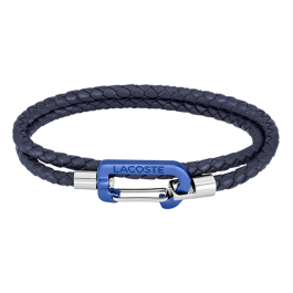 Pulseira Homem dupla pele e aço MATT