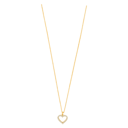 Colar OBINOR Coração Dourado