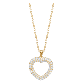 Colar PAULANOR Coração Dourado