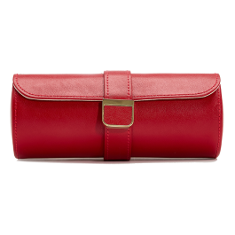 Rolo de Relógio Duplo e Joalharia Palermo Vermelho