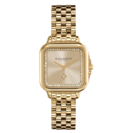 Relógio Mulher GROSVENOR Aço IP Dourado