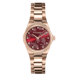 Relógio Mulher Mini Hexa Damask Aço