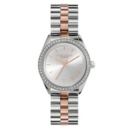 Relógio Mulher Bejewelled Aço Cristais