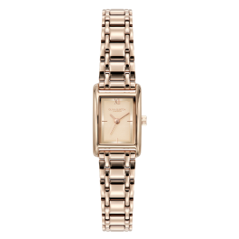 Relógio Mulher Mini Grove Aço Doura Rosa