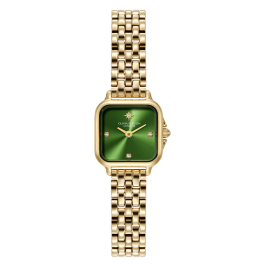 Relógio Mulher Mini Grosvenor Aço Bicolo