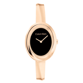 Relógio Senhora Dourado Rosa e Preto