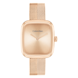 Relógio Senhora Dourado Rosa