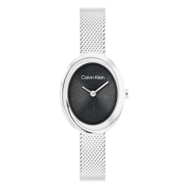 Relógio Senhora em Aço e Preto