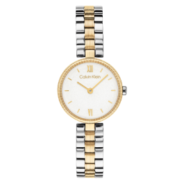 Relógio Senhora Bicolor Aço e Dourado