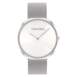 Relógio Senhora Aço e Malha Milanesa