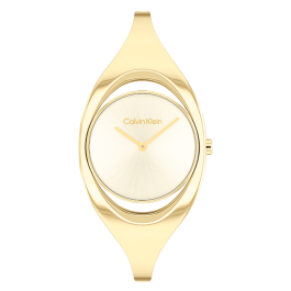 Relógio Senhora Dourado com Bangle M/L
