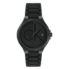 Relógio Homem Aço Preto