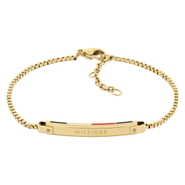 Pulseira Mulher Aço Dourado