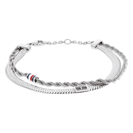 Pulseira Dupla Mulher Aço