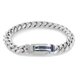 Pulseira Aço Prateado Malha