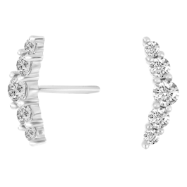 Brincos LindaNor Prateados