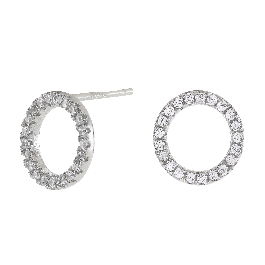 Brincos ANNA Prateados