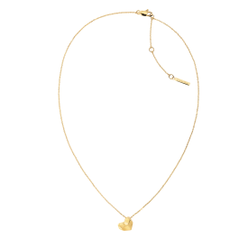 Colar Senhora com Coração Dourado