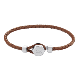 Pulseira Homem em Pele Castanha