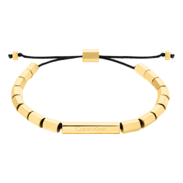 Pulseira Homem Ajustável em Dourado
