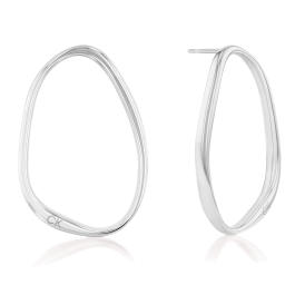 Brincos Argola Senhora em Aço