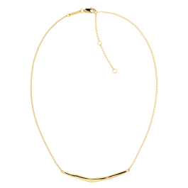 Colar Senhora em Prata Dourada