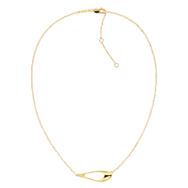 Colar Senhora em Prata Dourada