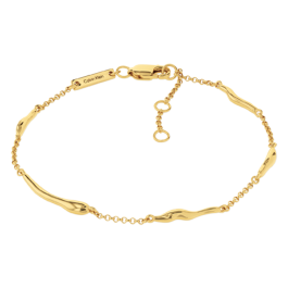 Pulseira Senhora em Prata Dourada