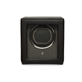 Caixa de Relógio Rotativa Unitária Preta