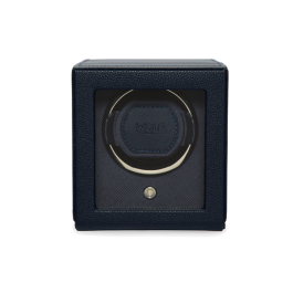 Caixa de Relógio Rotativa Unitária Azul