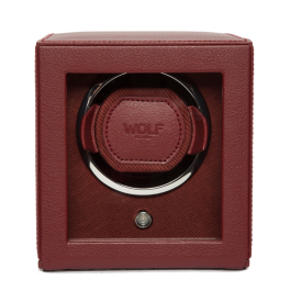 Caixa de Relógio Rotativa Unitária Bordeaux