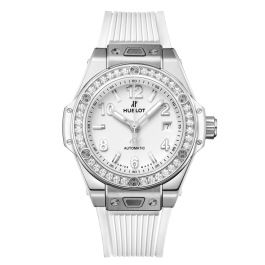 BIG BANG ONE CLICK STEEL WHITE DIAMONDS