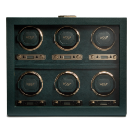 Caixa Rotativa 6 Relógios British Racing