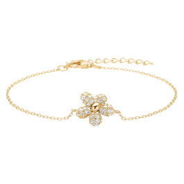 Pulseira PHOEBENOR Flor Dourada